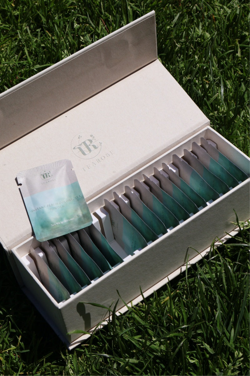 INSTANT PEACH OOLONG TEA POWDER