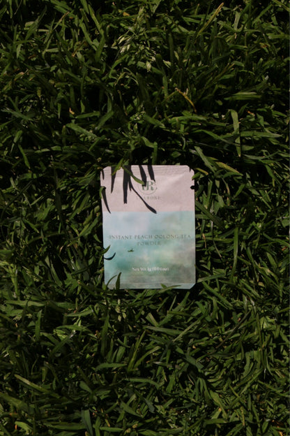 INSTANT PEACH OOLONG TEA POWDER
